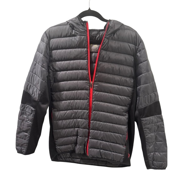 Old Navy Other - Old Navy Active Men's Puffer Jacket M Black Hooded Zip-Up Lightweight